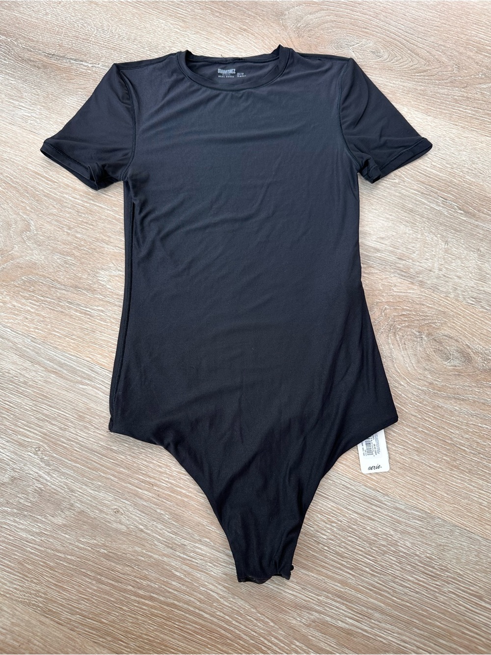 NWT Aerie SMOOTHEZ Short Sleeve Crew Neck Bodysuit
